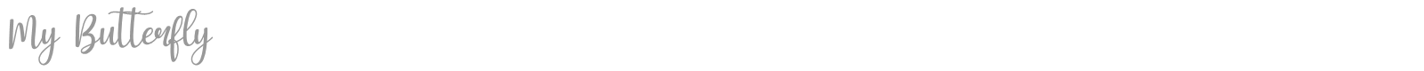 My Butterfly font preview